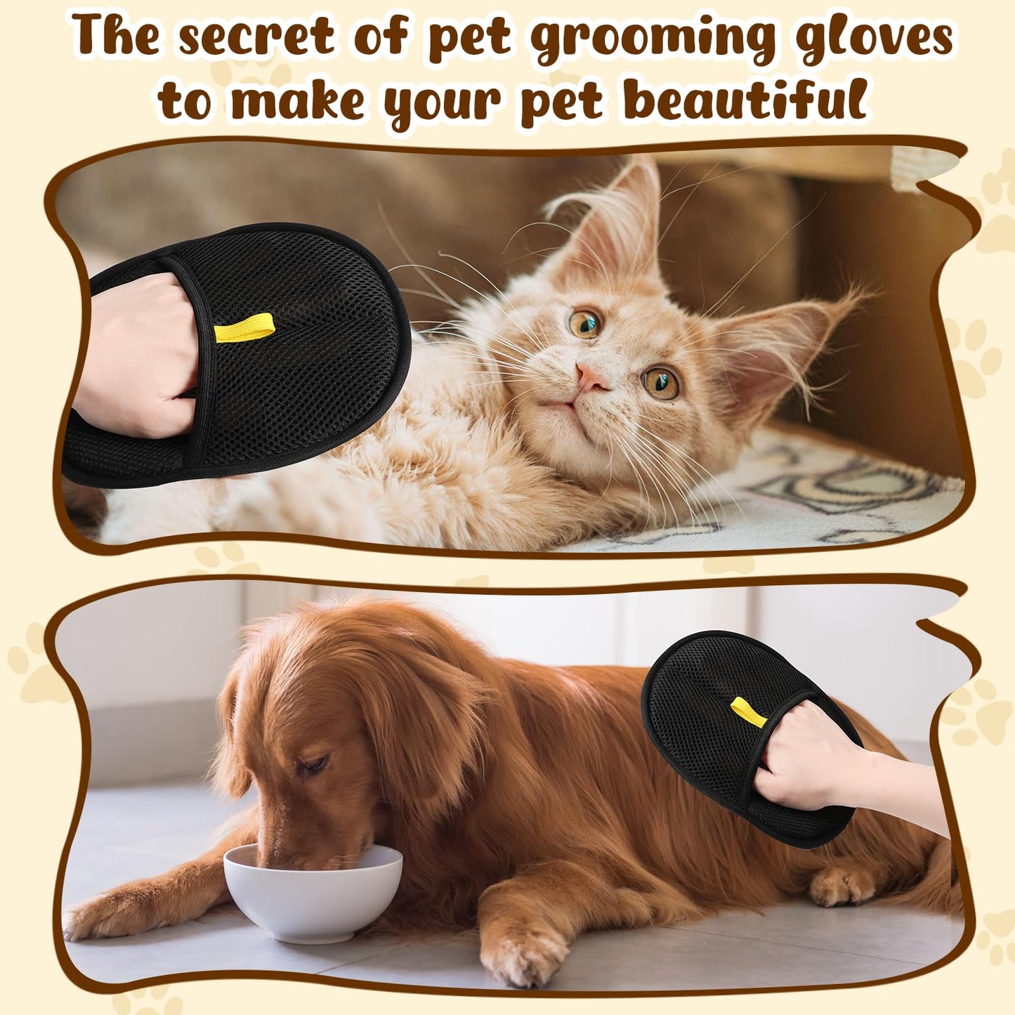 Pet Hair Remover Gloves