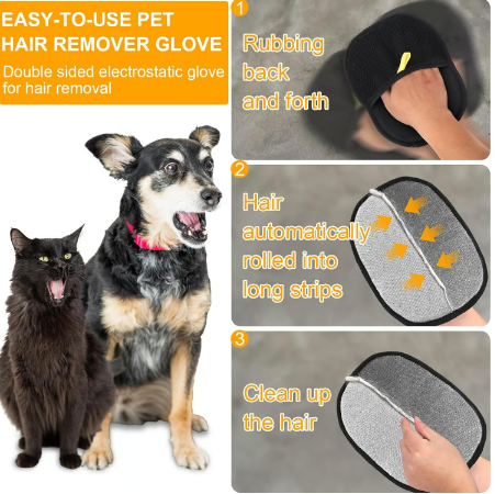 Pet Hair Remover Gloves