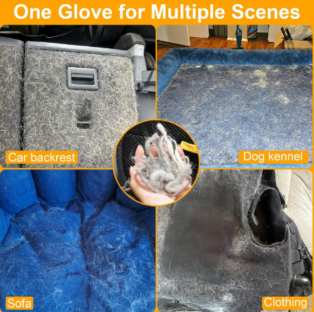 Pet Hair Remover Gloves
