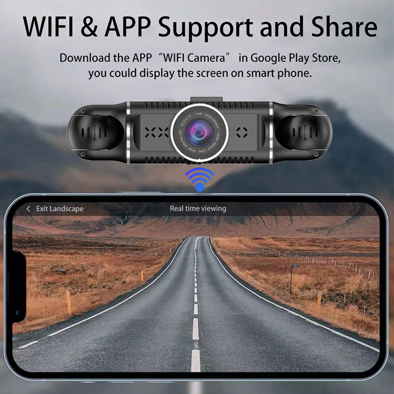 4-Channel Car Driving Recorder