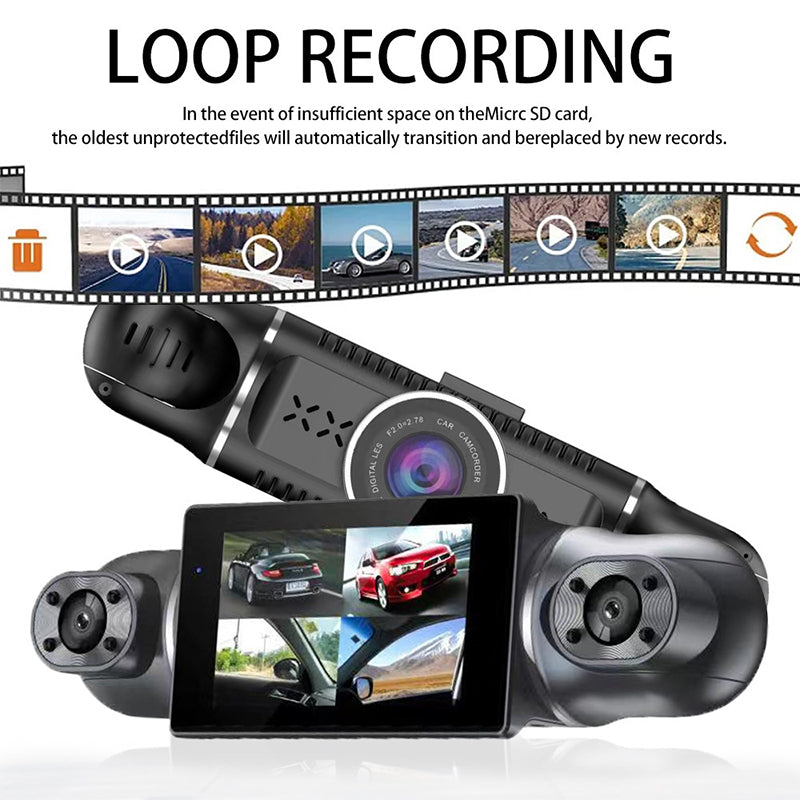 4-Channel Car Driving Recorder