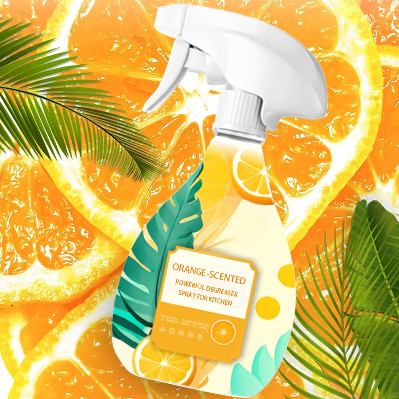 Orange-Scented Powerful Degreaser Spray