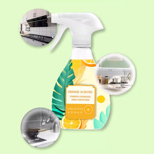 Orange-Scented Powerful Degreaser Spray