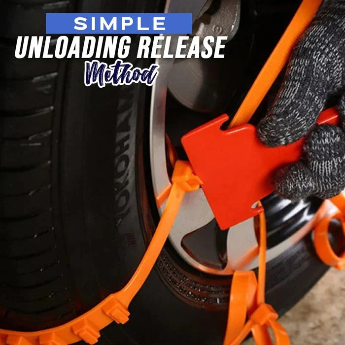 Reusable Anti-skid Nylon Tire Chains