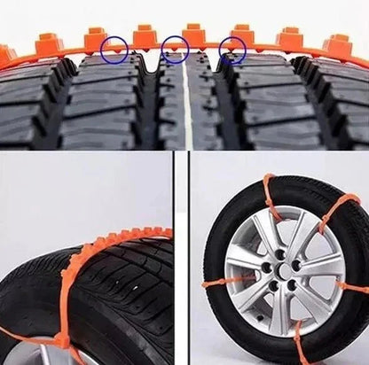 Reusable Anti-skid Nylon Tire Chains